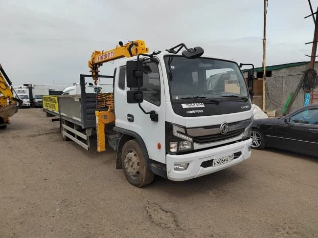 DONGFENG C120L (Бортовой с КМУ) 2024